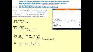 2024II Krattenbrug vraag 18 19 en 20 VWO wiskunde A [upl. by Garaway]