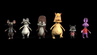 Blender Custom Character  iClone 7 Professional Animation [upl. by Janos216]