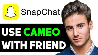 HOW TO USE CAMEO ON SNAPCHAT WITH FRIENDS 2024 FULL GUIDE [upl. by Ycnaf]