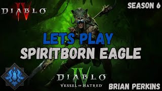 Diablo IV  BP Gaming  Season 6 Spiritborn  Part 4 [upl. by Esinyl]