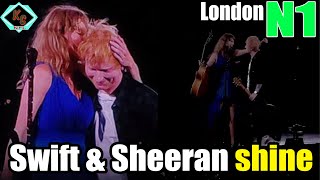 WOW Taylor Swift thanks costar Ed Sheeran with sweet gesture at N1 Eras Tour London [upl. by Mollee]