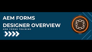 AEM Forms Designer Overview [upl. by Onibag]