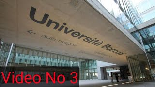 bocconi university admission test3 [upl. by Kriss]