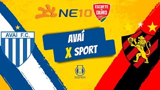 AVAÍ X SPORT AO VIVO pela SÉRIE B do CAMPEONATO BRASILEIRO com a RÁDIO JORNAL [upl. by Balbur]