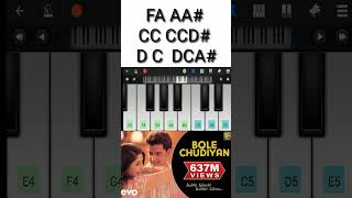 Bole Chudiyan  Part 13  K3G  Slow Piano Tutorial [upl. by Asila]