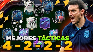 LAS MEJORES TÁCTICAS E INSTRUCCIONES CON LA 4222 EN FIFA 23 [upl. by Galitea]