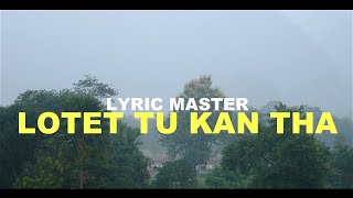 Lyric Master  Lotet tu kan tha Remake in Albanian  1Ã¨re fois shqip [upl. by Ajnotal]