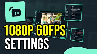 ✅Best Streamlabs Settings for Streaming 1080p 60fps  How to Use Streamlabs Desktop 2024 [upl. by Anialam]