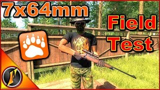 New 7x64mm Rifle FIELD TEST w JaxyBeard  theHunter Classic 2018 [upl. by Eilrac525]