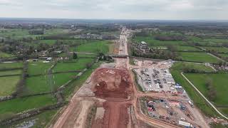 HS2 Birminghams Balsall common to Burton Green this amazing construction project taking shape 2024 [upl. by Warwick]