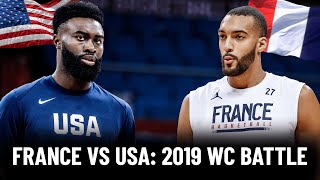 USA vs France 2019 FIBA World Cup  Basketball Highlights [upl. by Jaal140]