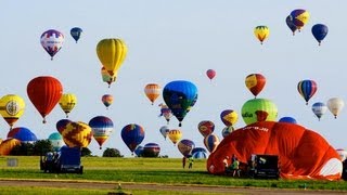 Fantastic timelapse quotLorraine Mondial Air Ballons 2013quot HD [upl. by Seka]