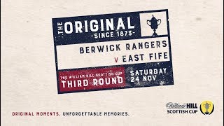 Berwick Rangers 12 East Fife  William Hill Scottish Cup 201819 – Third Round [upl. by Samtsirhc]