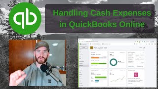 How To Enter Cash Expenses in QuickBooks Online [upl. by Lladnyk22]