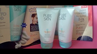 Oriflame New Pure Skin Deep Cleanse Face Wash Review  Oily Skin Facewash  For Acne amp Blemishes [upl. by Suzetta750]