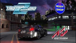 ASSETTO CORSA  NFS2 MAP  Nissan 350Z Tokyo Drift  PC GAMEPLAY [upl. by Eneleahcim]