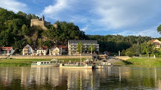 Kurort Rathen in der Sächsischen Schweiz Germany 4K [upl. by Dulce291]