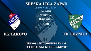 FK Takovo  FK Loznica [upl. by Langston]