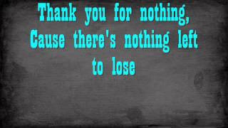 MKTO  thank you lyrics [upl. by Risley]