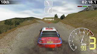 World Rally Championship  PSP Gameplay 4K60fps [upl. by Girvin]