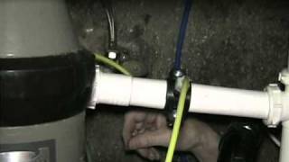 How To Replace An Angle Stop Shut Off Valve Under Your Kitchen Sink [upl. by Yajnas]