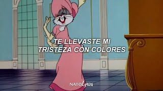 quotMi Corazón con flores te llevaste mi tristeza con colores 💐quotMonsieur Periné Letra  Bugs Bunny [upl. by Frangos]