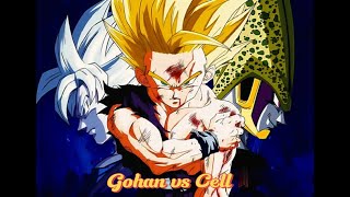 Gohan vs cell full fight in hindi  Gohan vs cell full fight in english  Gohan vs cell amv goku [upl. by Arok911]