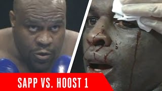 Bob Sapp beats up a LEGEND Sapp vs Hoost 1  FULL FIGHT [upl. by Shalom]