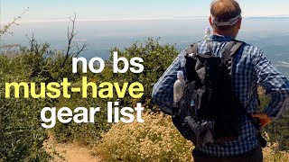 Best Hiking Gear  The HikingGuy 10 Essentials [upl. by Sanoy]