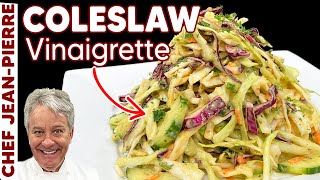 Classic Vinaigrette Coleslaw  Chef JeanPierre [upl. by Taub]