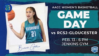 NJCAA Womens Basketball RCSJGloucester at Anne Arundel CC February 13 2024 [upl. by Hadwin]