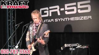 Kraft Music  Roland GR55 Guitar Synth Demo with Gundy Keller NAMM 2011 HIGH QUALITY [upl. by Eidoj]