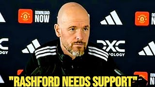 quotWE HAVE TO BACK RASHFORDquot🙄 Erik Ten Hag Press Conference 👉 MASON MOUNT IS BACK  Man Utd vs Burnley [upl. by Alamaj]