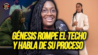 GENESIS COLON ROMPE EL TECHO EN EL ESTUDIO DE VLADIMIR JÁQUEZ HABLANDO DE SU PROCESO [upl. by Ahsaeyt576]