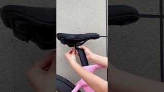 How to install Rockbros popular saddle🤗🤗rockbros cyclinglife saddles [upl. by Assital982]