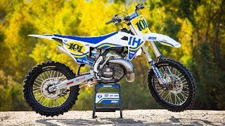 Racer X Films Garage Build Husqvarna TC 250 [upl. by Noonan]