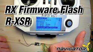 FrSky RXSR Empfänger RX Receiver Firmware Flashen und Verbinden Deutsch [upl. by Gurevich]