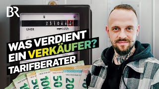 Tarifberater  Gehalt amp Provision Was verdient ein Verkäufer im Einzelhandel  Lohnt sich das  BR [upl. by Eniamirt]