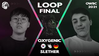 OXYGENIC vs SLETHER  Online World Beatbox Championship 2021 Loopstation Battle  Final [upl. by Roth]