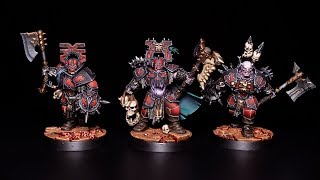 How To Paint Khorne Blood Warriors  Magores Fiends  Warhammer Underworlds [upl. by Florie]