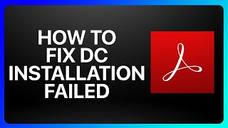 How To Fix Adobe Acrobat Reader Dc Installation Failed Tutorial [upl. by Lamrert857]