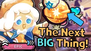 NEXT BIG THING Cream Puff Cookie Magic Candy Review  Cookie Run Kingdom [upl. by Helbonna]