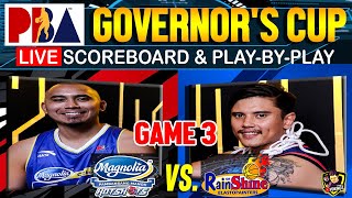 MAGNOLIA VS RAIN OR SHINE GAME 3  PBA LIVE PLAYBYPLAY REACTION [upl. by Aihsele996]