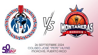 Atenienses de Manatí vs Montañeras de Morovis [upl. by Ardet]