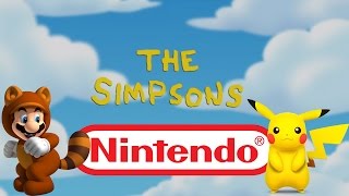 Nintendo References in The Simpsons Pt 2 [upl. by Aissyla799]