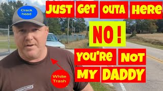 🔵🔴What are you a crack head Just get outa here NO YOU AINT MY DADDY 1st amendment audit fail🔴🔵 [upl. by Omero]