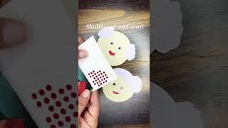 Grandparents Day card making idea  grandparents day card￼￼ papercrafttutorial shaliniartandcraft [upl. by Alenas]