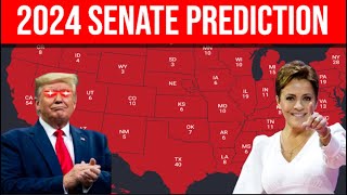 Senate Elections Prediction 2024 Red Wave l 2024 Election Map Analysis [upl. by Analla]