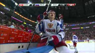 World Juniors  Gold Russia vs Canada 1511 [upl. by Acinimod]