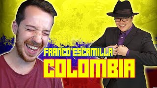 Español reacciona a MONÓLOGO COLOMBIA  FRANCO ESCAMILLA [upl. by Euqinahc576]